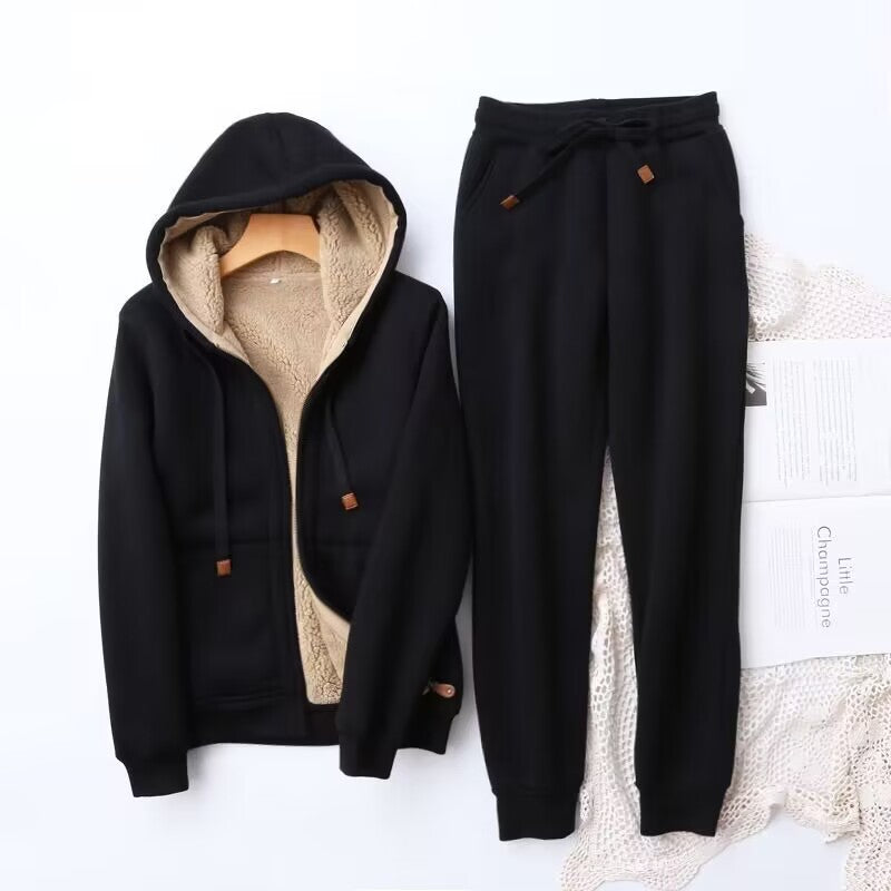 Women's Hoodie Set and Sweatpants Cozy Comfort for Winter 0