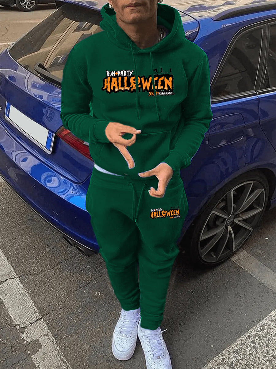 Women's Jogging Suit Halloween Motif Hoodie Comfortable Casual Wear 2