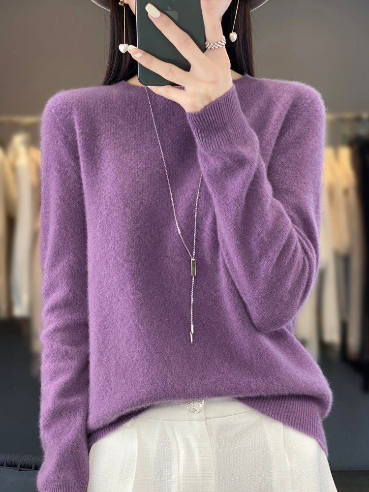 Women's Oversized Sweater Trendy Comfortable Casual Style Cotton 2