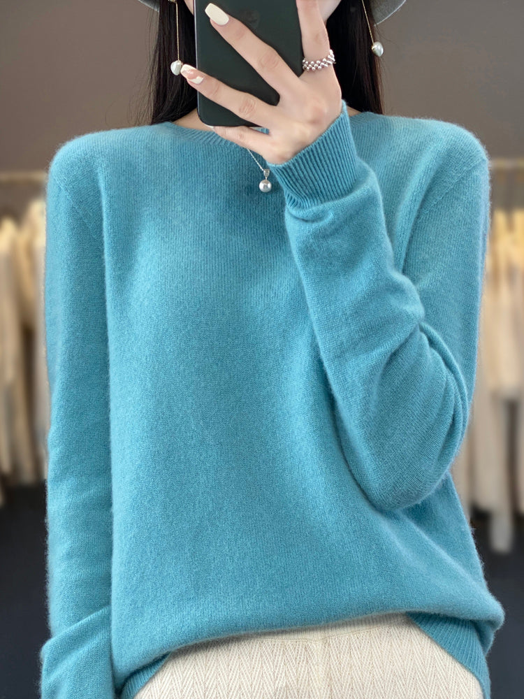 Women's Oversized Sweater Trendy Comfortable Casual Style Cotton 4