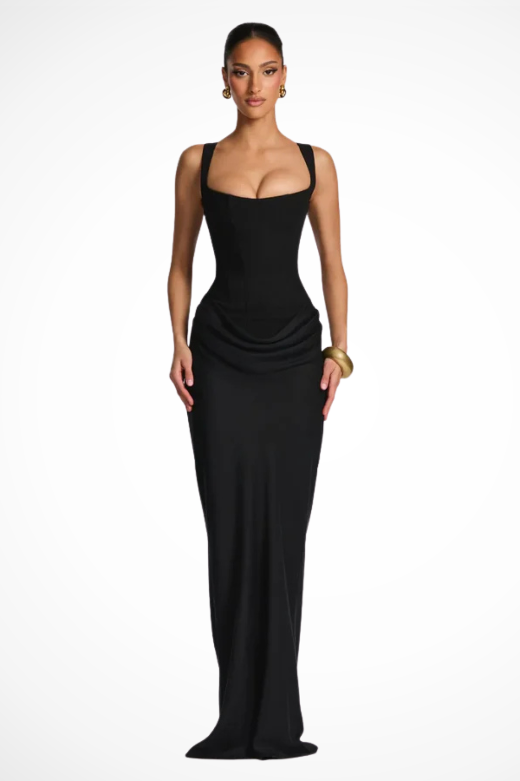 Women's Sleeveless Bodycon Maxi Dress Elegant Formal Evening Wear 0