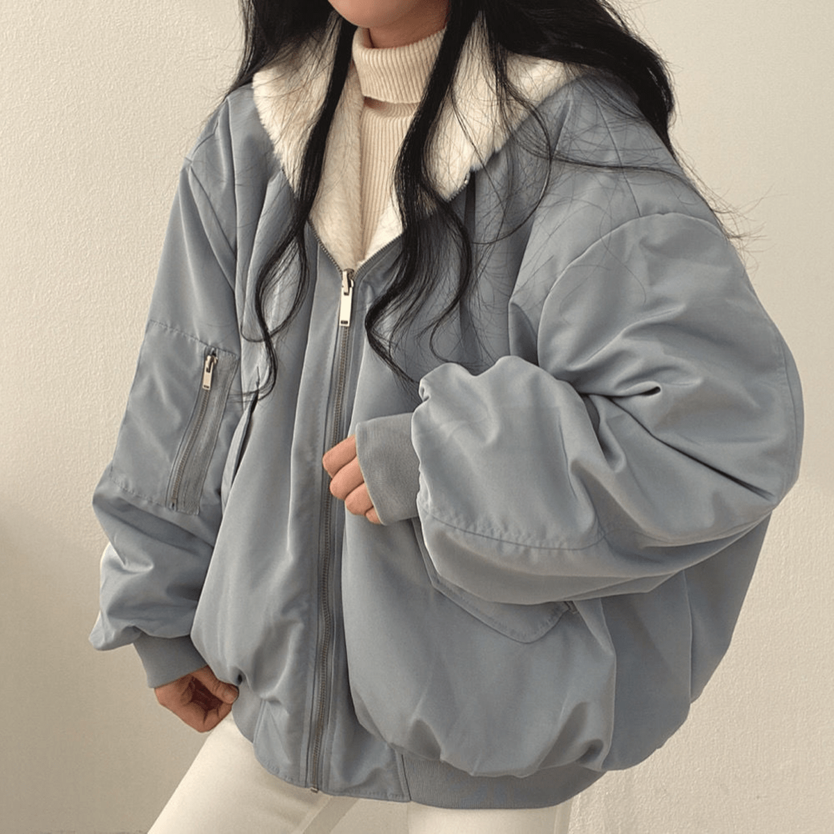 Women's Winter Coats Relaxed Fit Warm Jacket Cozy Chic 0