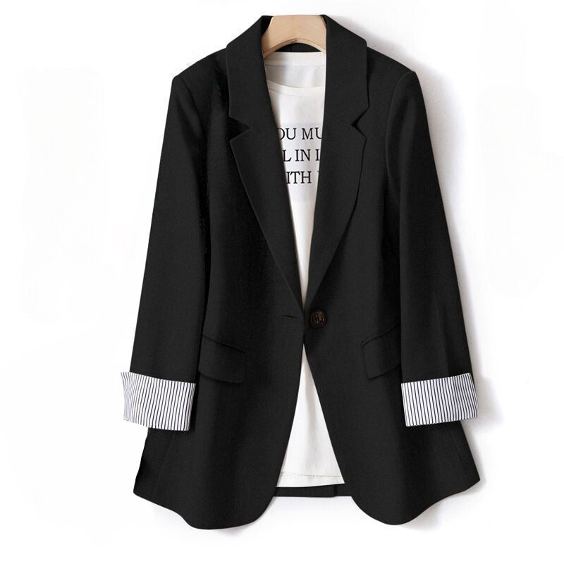 Womens Blazer Black Elegant Tailoring for Contemporary Style 1