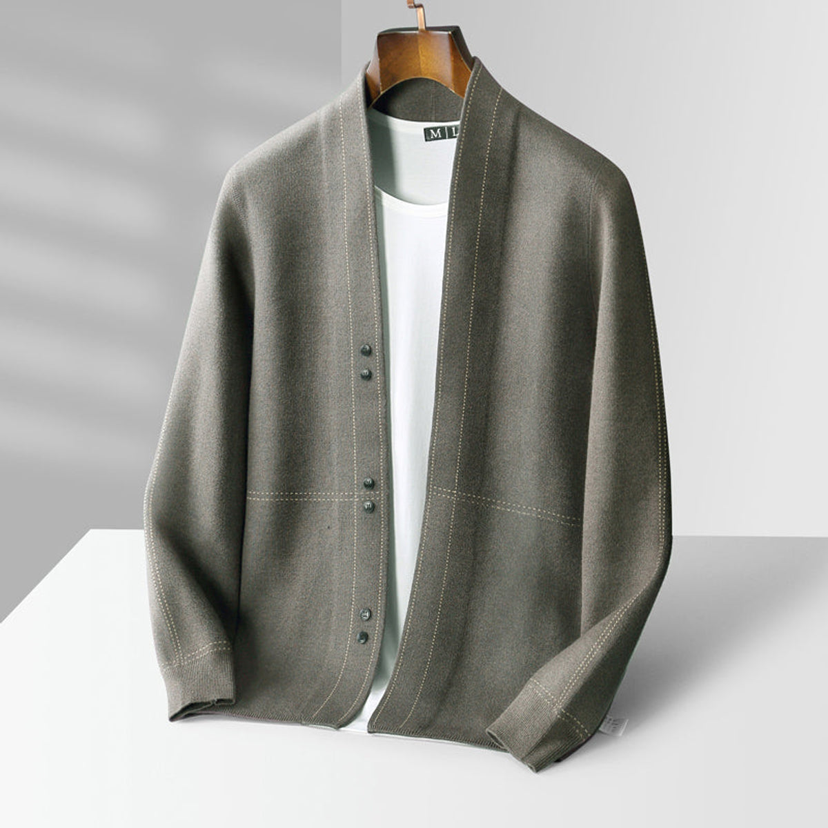 Wool Cardigan Classic Design Premium Wool for Men and Women 0