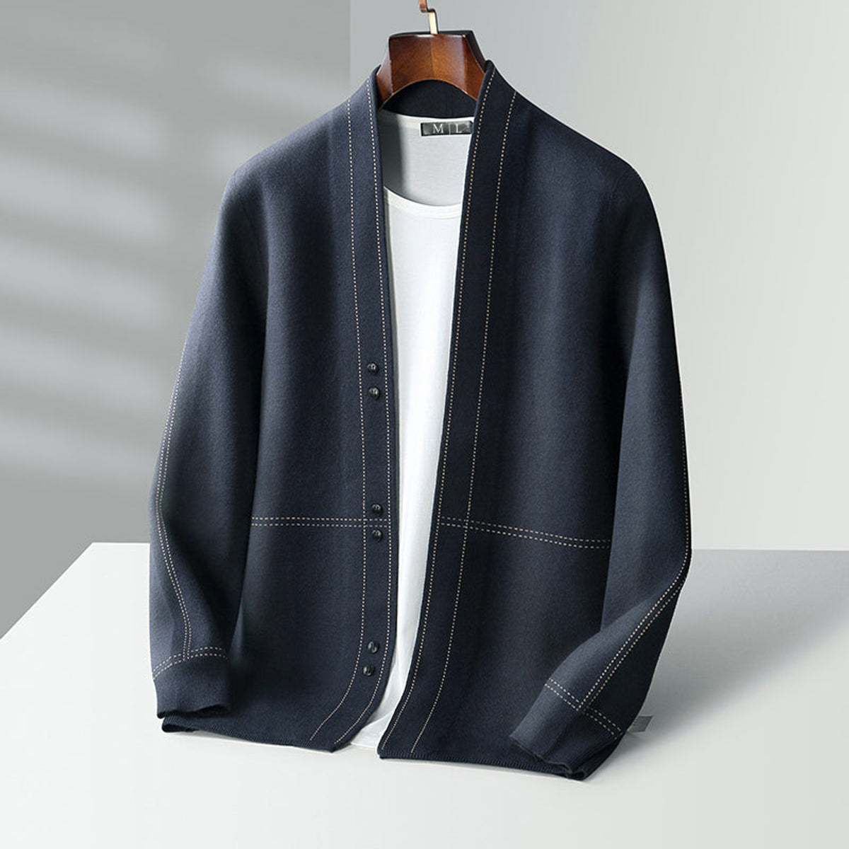Wool Cardigan Classic Design Premium Wool for Men and Women 1