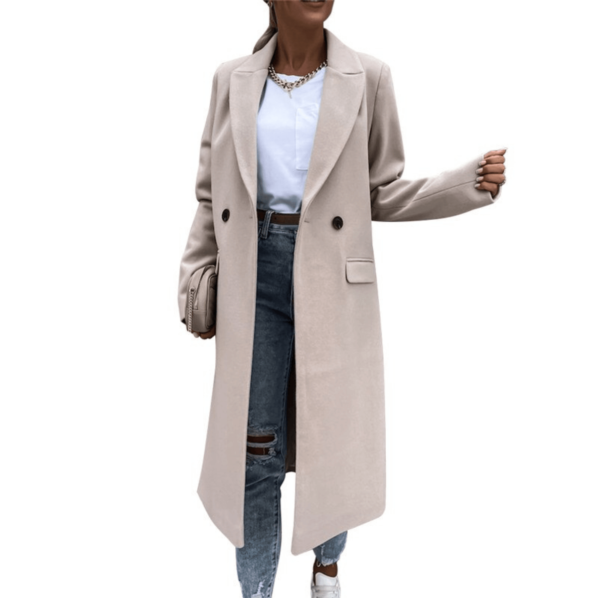 Wool Coat Women Elegant Warm Design for Winter Seasons 1