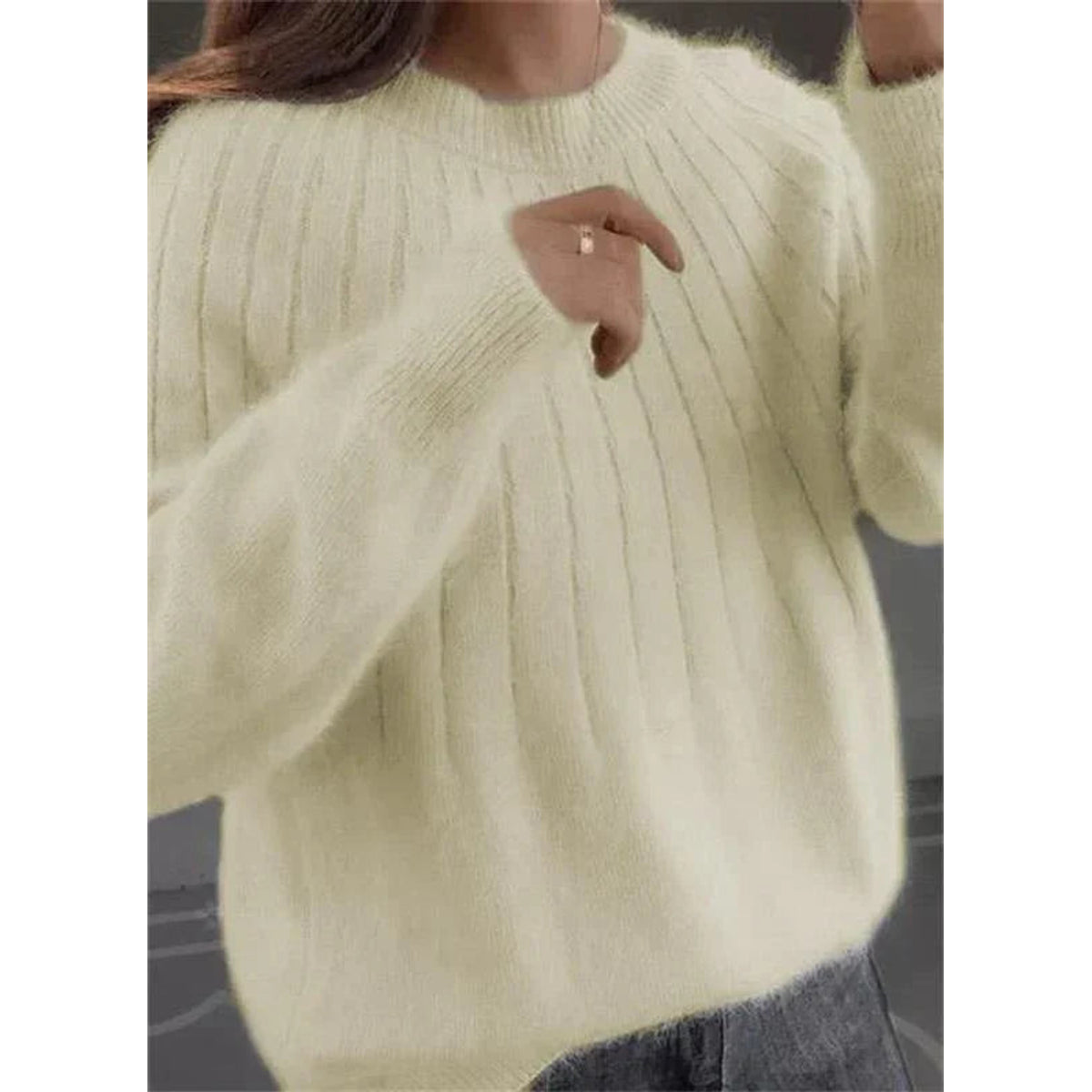 Wool Sweater Elegant Modern Design for Winter Casual Chic 1