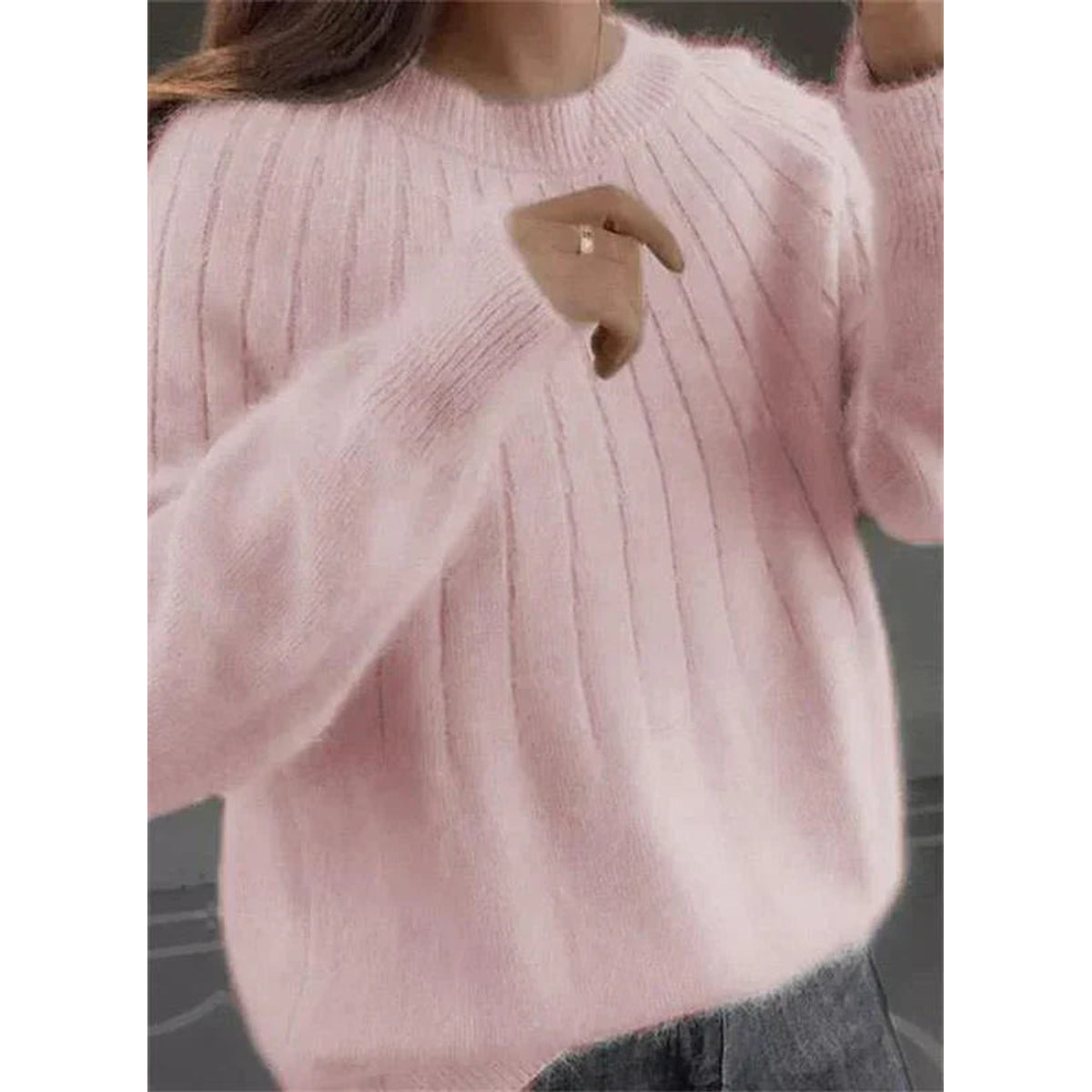 Wool Sweater Elegant Modern Design for Winter Casual Chic 2