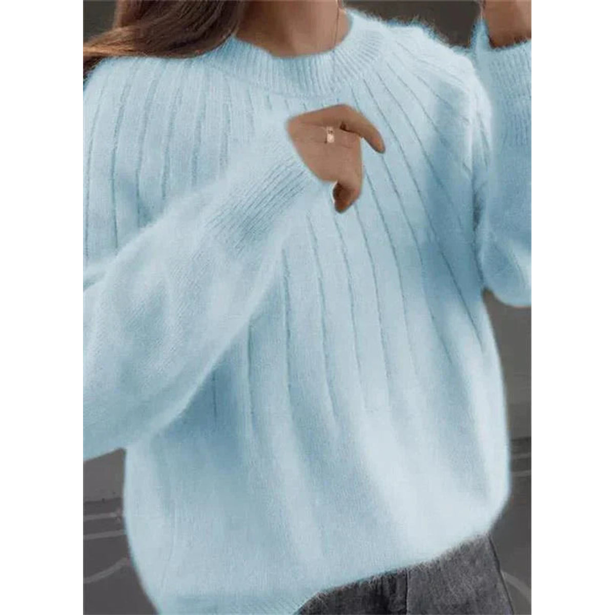 Wool Sweater Elegant Modern Design for Winter Casual Chic 5