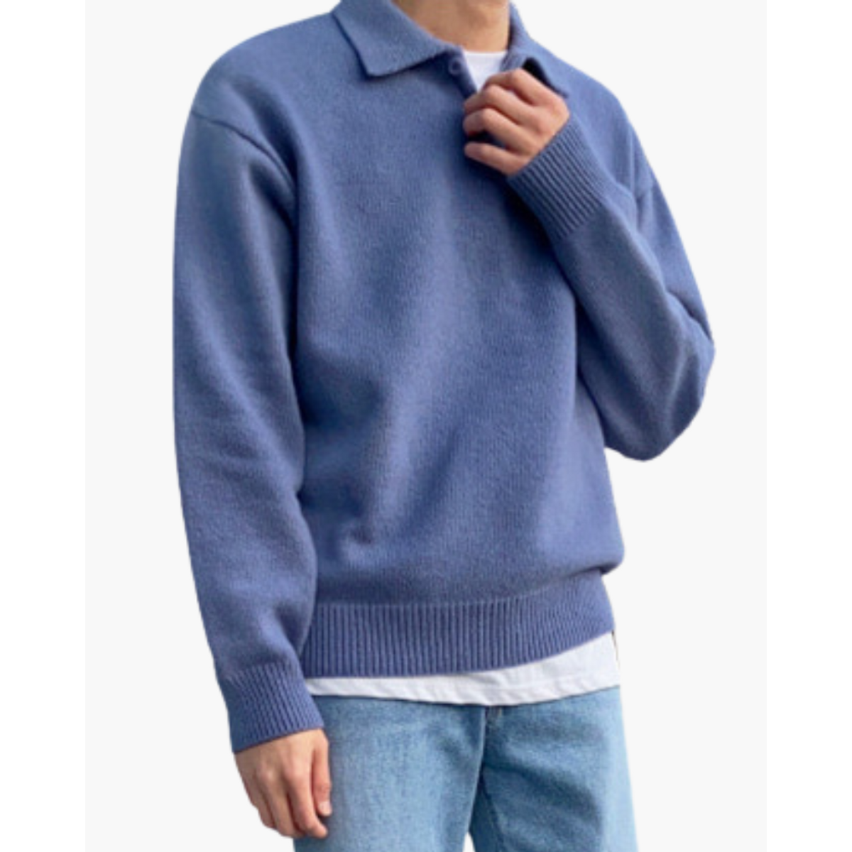 Woolen Half Zip Sweater 100% Premium Quality Casual Stylish Wear 4