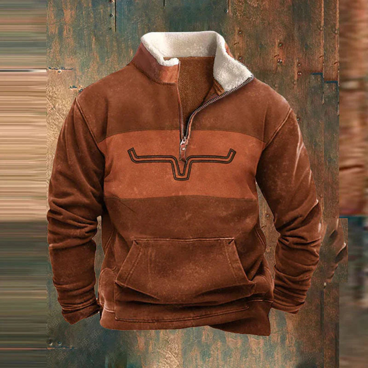 Zipper Sweater Elegant Design Comfortable Fit All Seasons Casual Wear 5