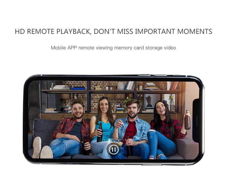 Magnetische Mini-WLAN-Kamera