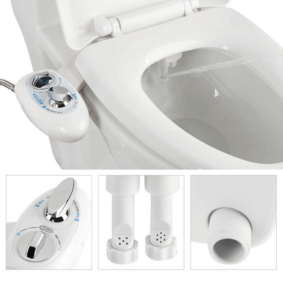 Toiletten-Bidet - Bidet-Toilettensitz-Aufsatz Sprühwäsche