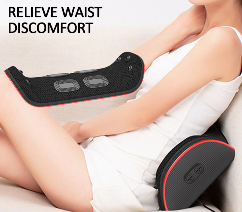 Elektrischer Rückenmassagegerät Lendenwirbel Rückenschmerzlinderung