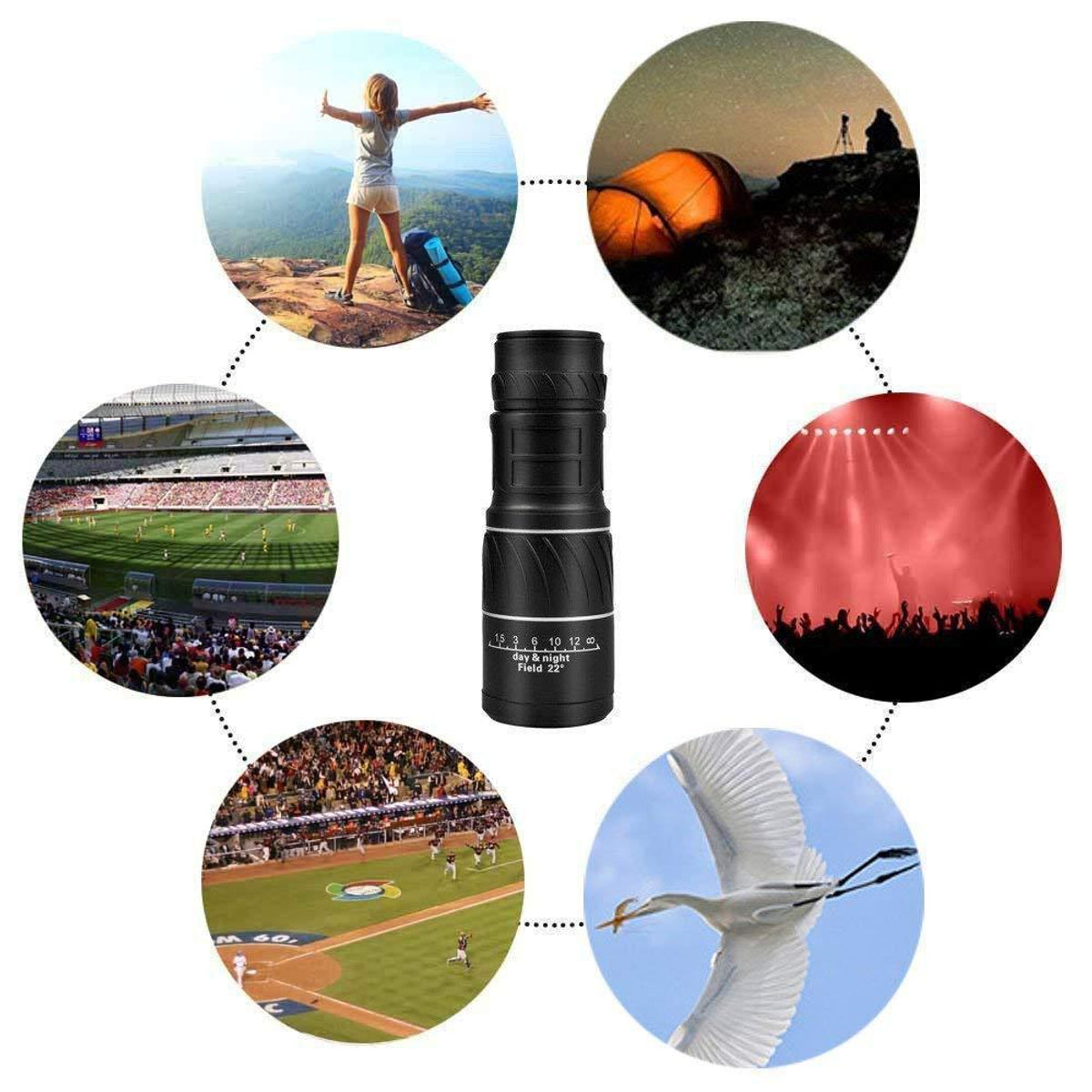 Night Vision Monocular - Binoculars