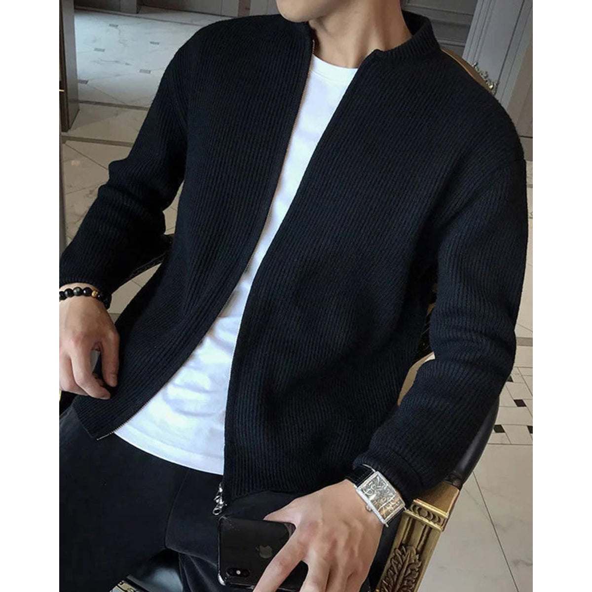100% Cotton Gilet Elegant Soft Casual Layering Piece 5