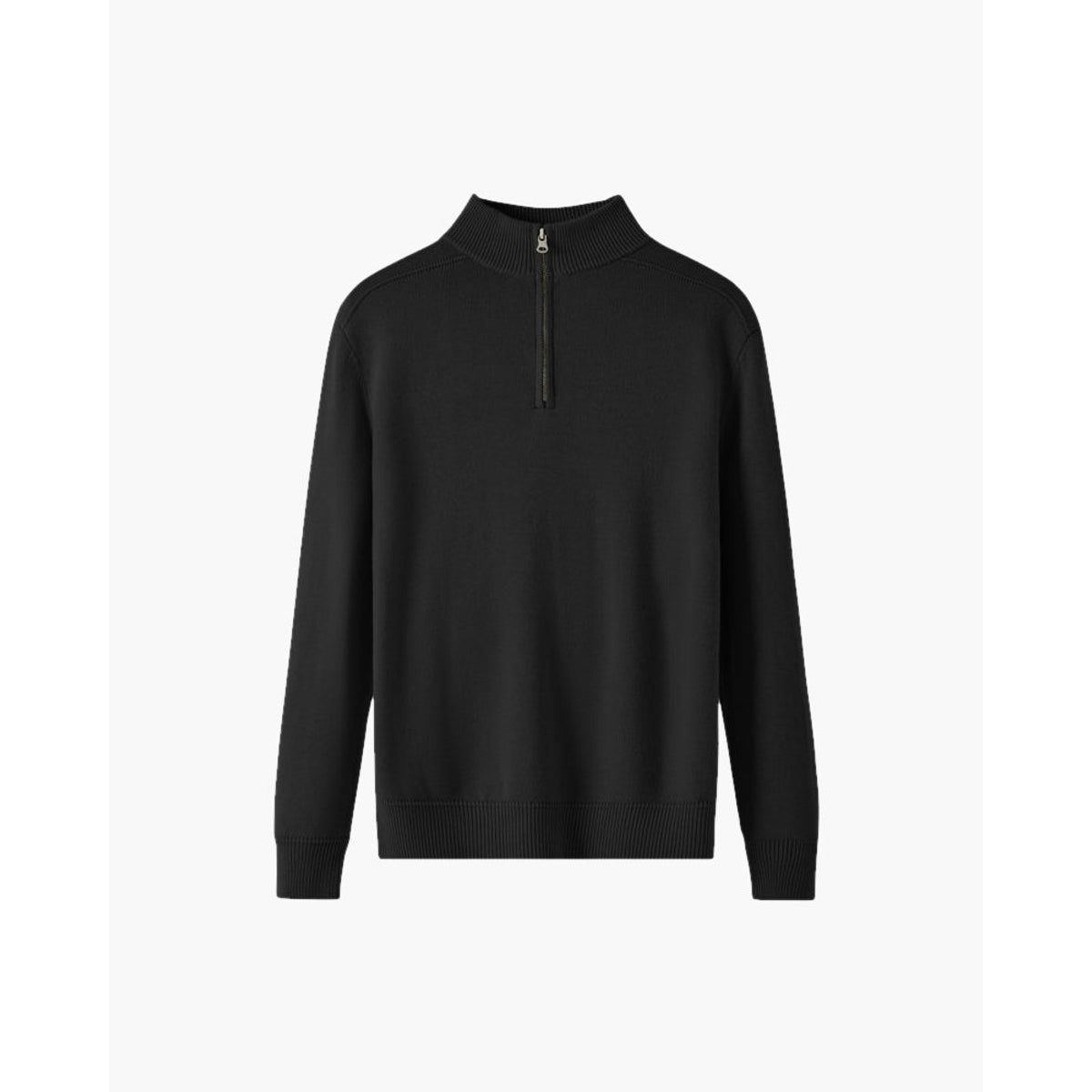 100% Merino Wool Half-Zip Sweater for Men and Women, Lightweight Elegance 2