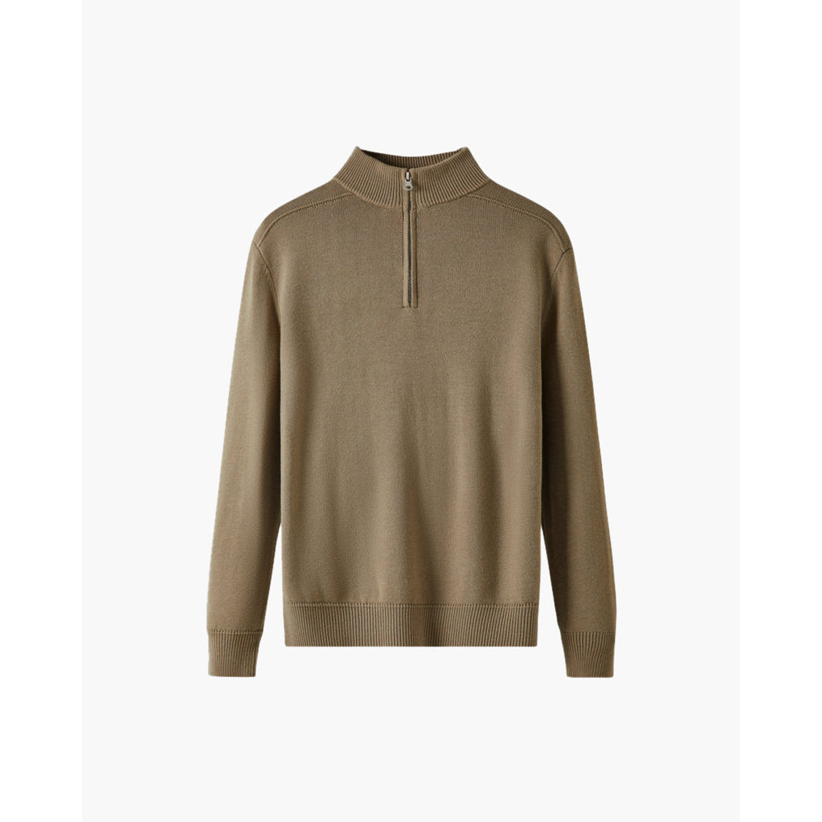 100% Merino Wool Half-Zip Sweater for Men and Women, Lightweight Elegance 4