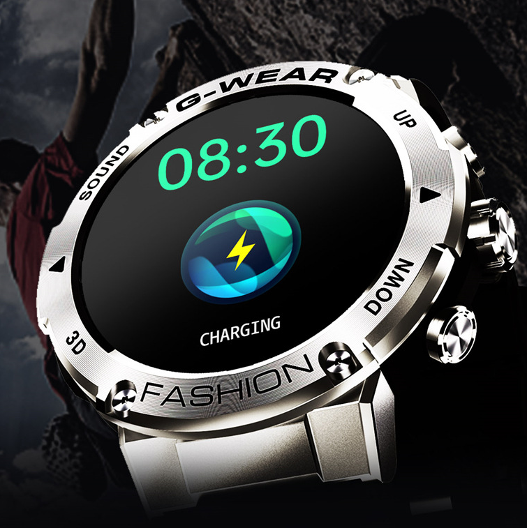 HAWK EYE G | Smartwatch mit großem Display & Anruffunktion | Stilvoller Fitness-Tracker für nahtlose Konnektivität