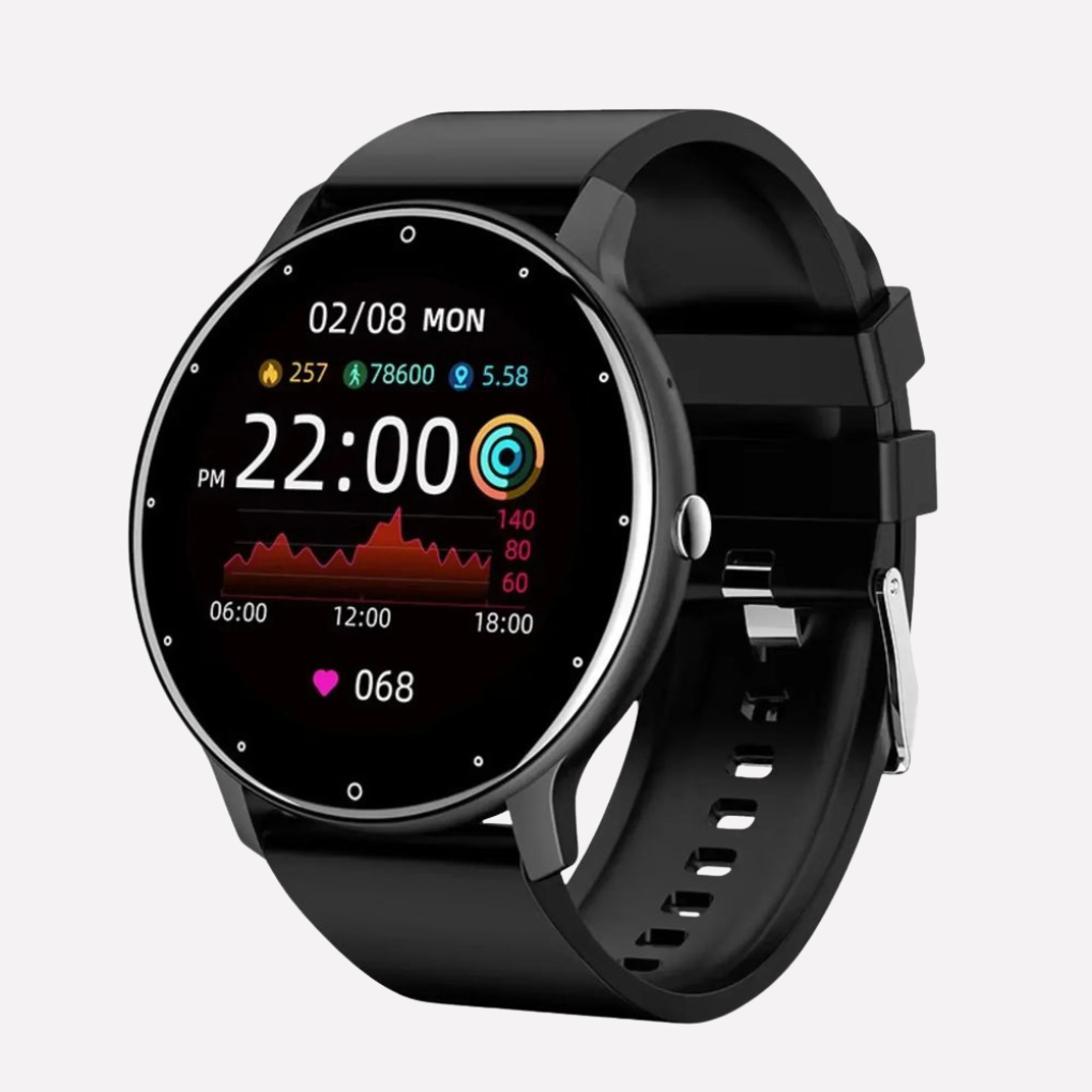 Active Life | Fitness Tracker Smartwatch with Heart Rate Monitor | Water-Resistant Design for Daily Health Monitoring 0