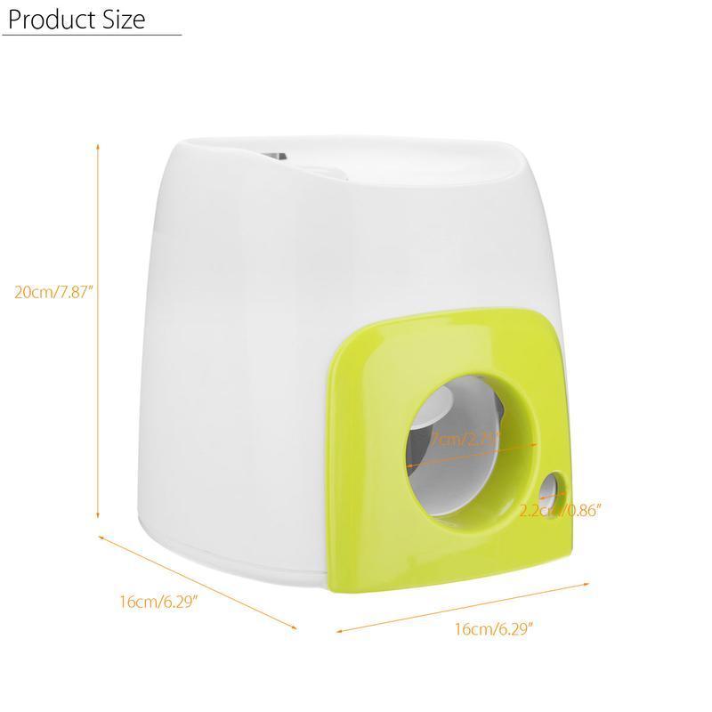 Automatic Tennis Ball Launcher Dog Toy - Interactive Food Dispenser Pet Feeder Fetch Tennis Ball Launcher Food Reward Machine