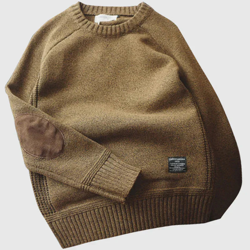Alpine Sweater Men Wool Cotton Blend Timeless Style Cozy Comfort 7