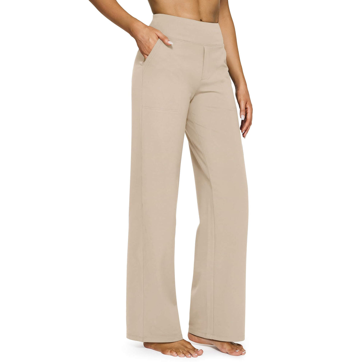 Madison | Vielseitige High-Waist-Hose mit weitem Bein