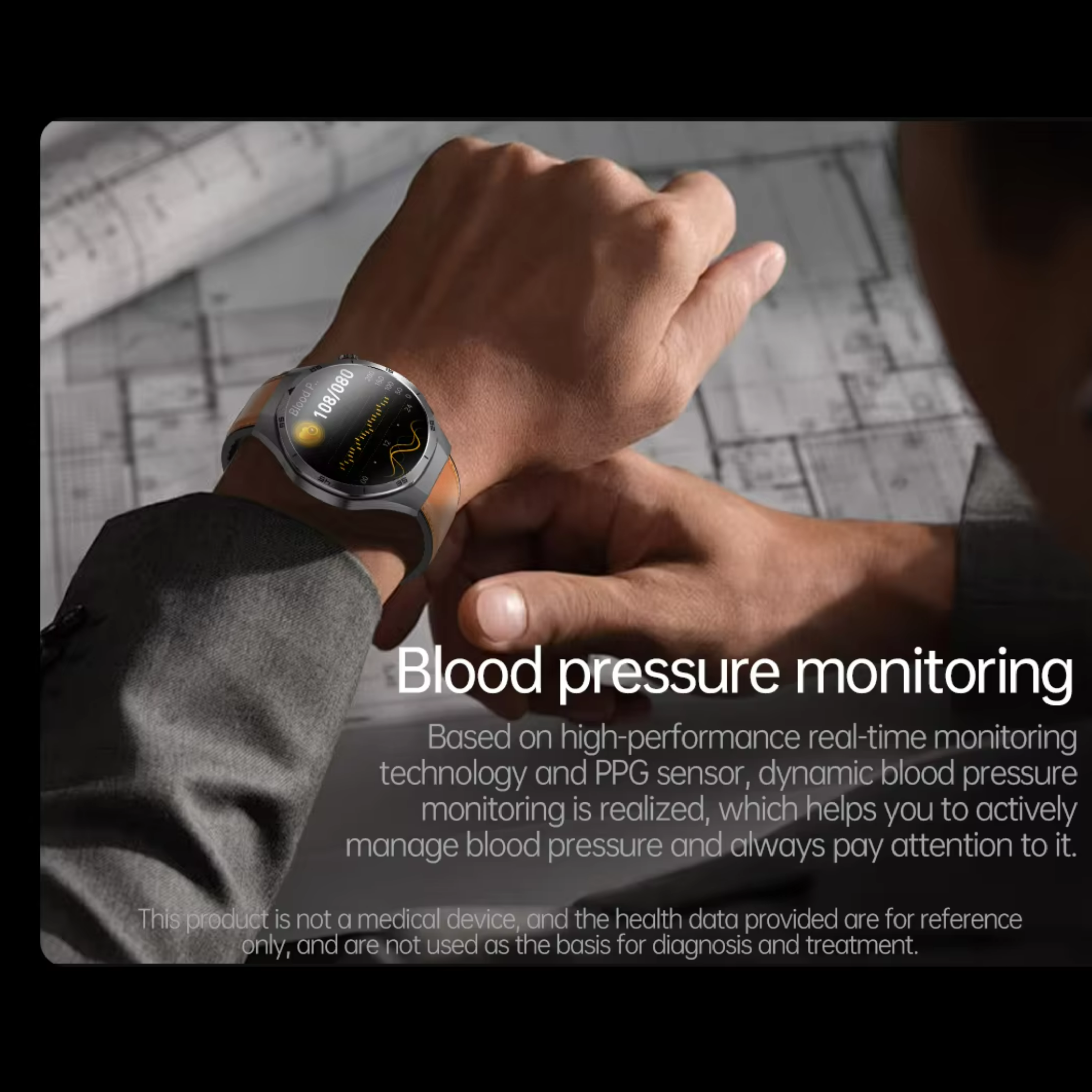 Aurora Pulse | Smartwatch with ECG & Heart Rate Monitoring | Comprehensive Health Tracking for Wellness 5