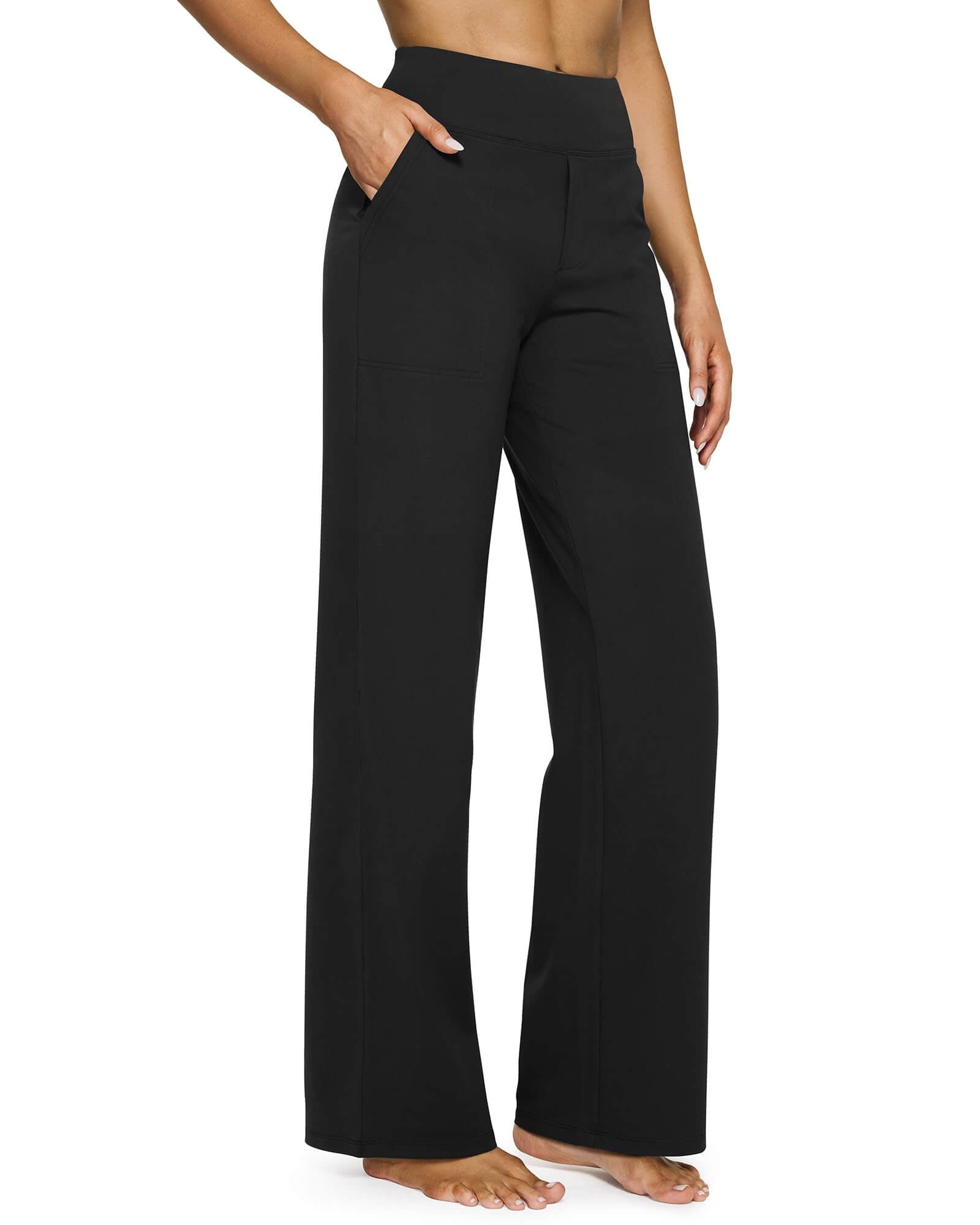 Madison | Vielseitige High-Waist-Hose mit weitem Bein