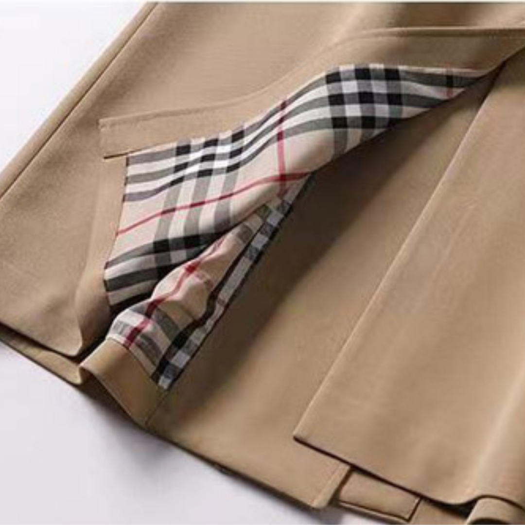 Black Trench Coat Women Elegant Design Versatile for Every Occasion 6