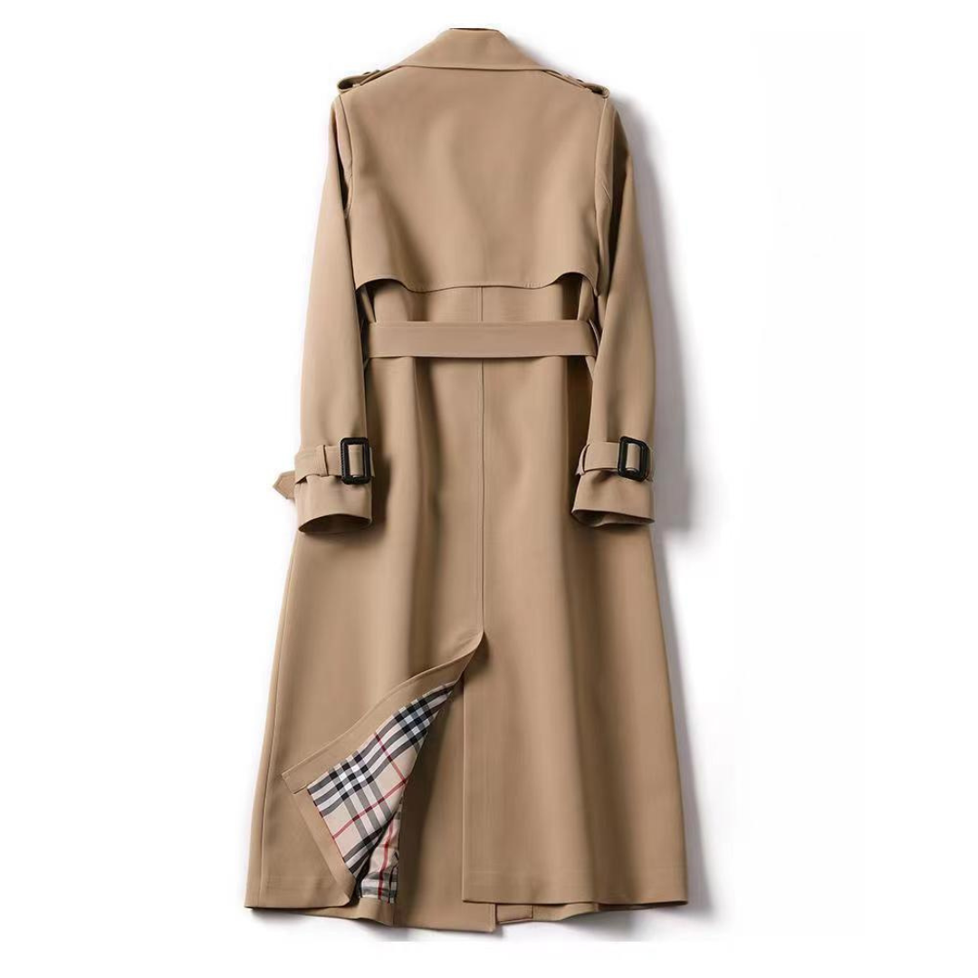 Black Trench Coat Women Elegant Design Versatile for Every Occasion 7