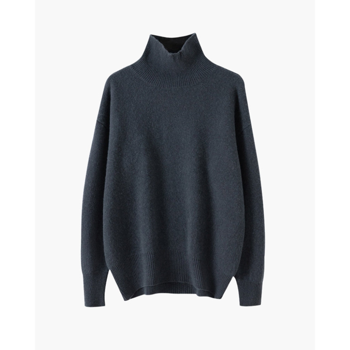 Black Turtleneck Sweater Women Elegant Knit Essential for All Occasions 1