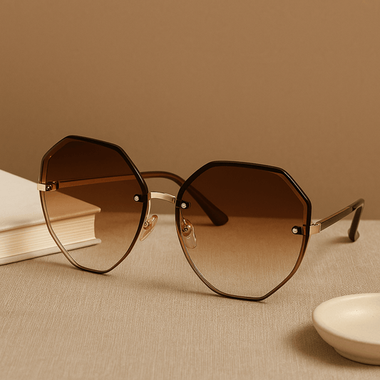 Bold Oversized Streetwear Sunglasses - Unisex Fashion Eyewear with UV Protection and Dark Tinted Lenses 0