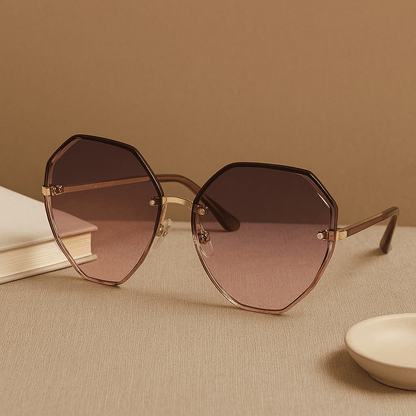 Bold Oversized Streetwear Sunglasses - Unisex Fashion Eyewear with UV Protection and Dark Tinted Lenses 1