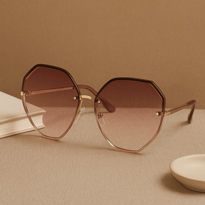 Bold Oversized Streetwear Sunglasses - Unisex Fashion Eyewear with UV Protection and Dark Tinted Lenses 2