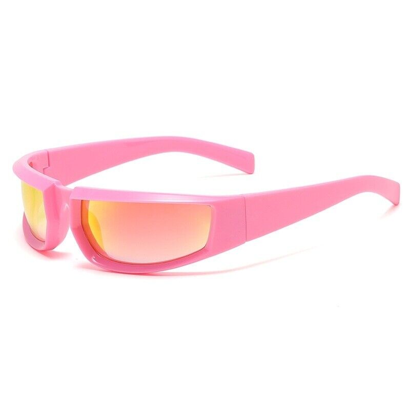 Bold Punk Oversized Sunglasses - Dark Lens UV Protection Unisex Fashion Eyewear 4