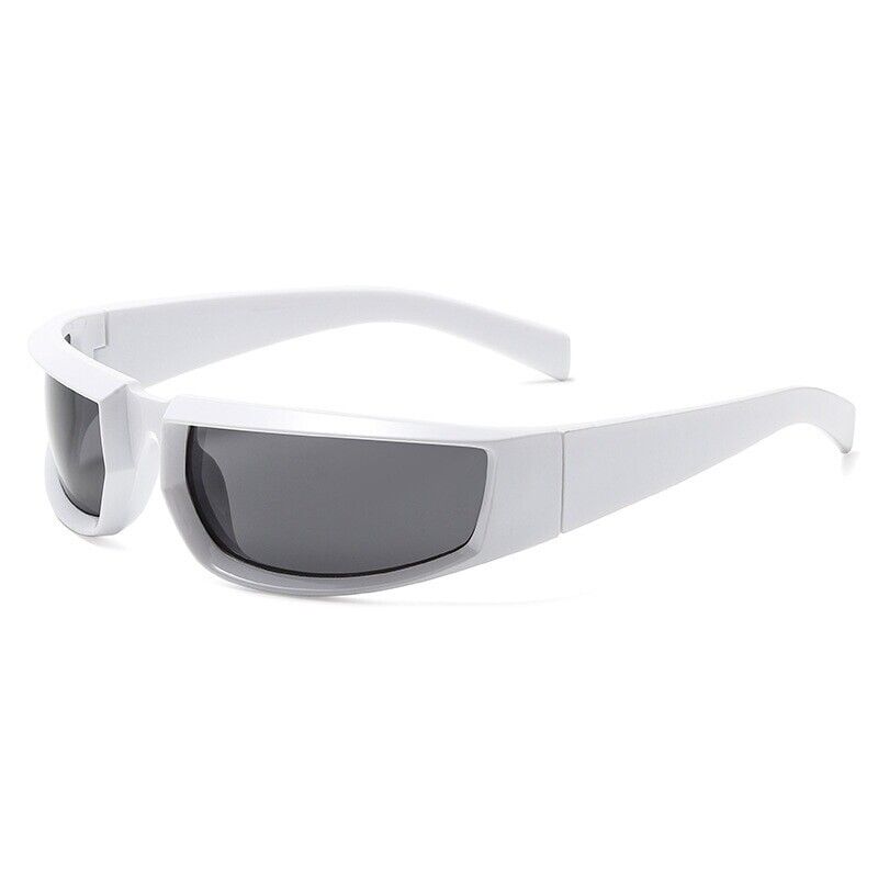 Bold Punk Oversized Sunglasses - Dark Lens UV Protection Unisex Fashion Eyewear 5