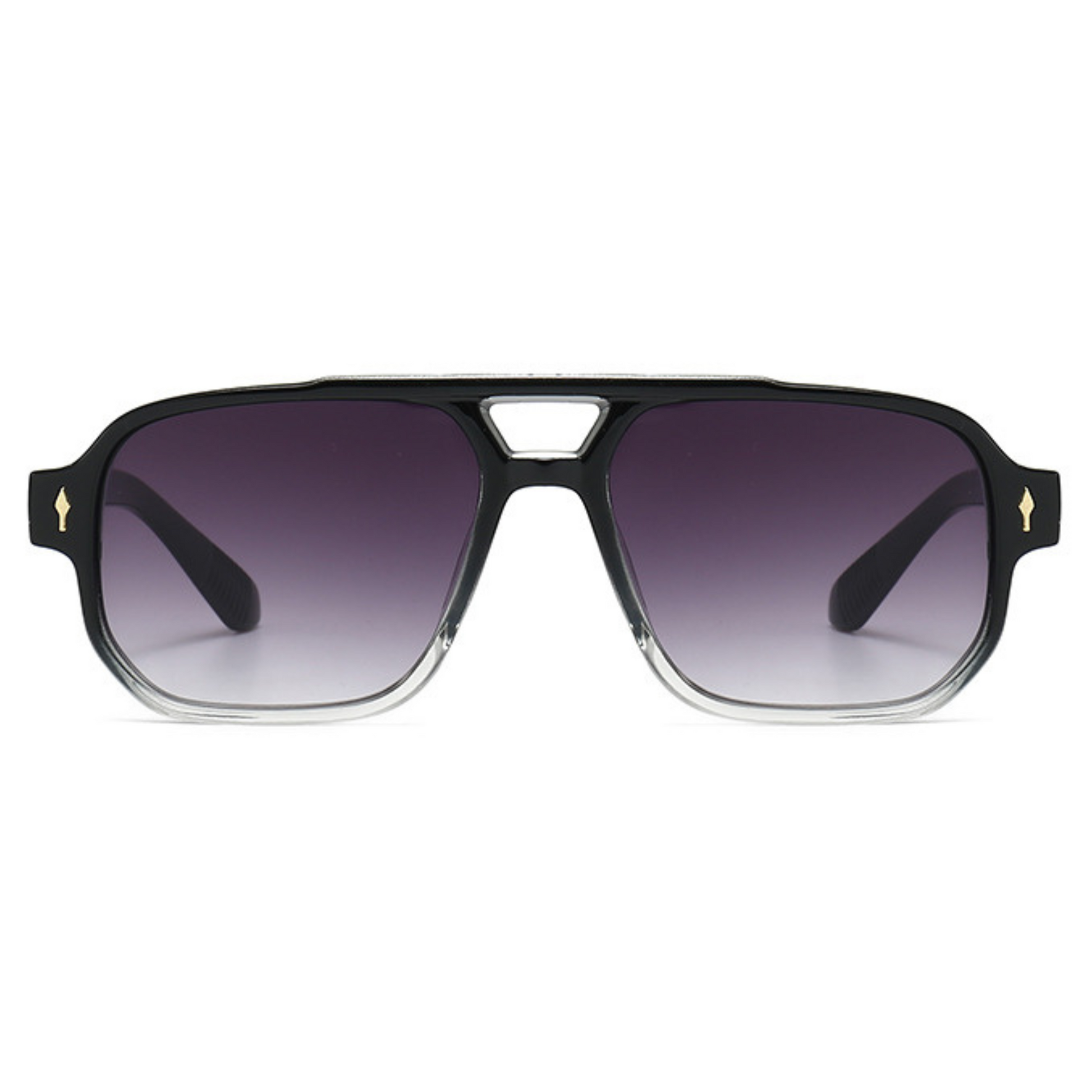Bold Streetwear Oversized Sunglasses - Unisex Dark Lens Eyewear with UV Protection 0