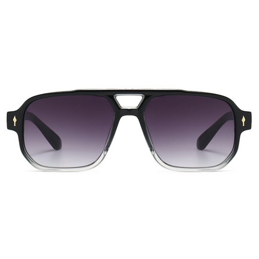 Bold Streetwear Oversized Sunglasses - Unisex Dark Lens Eyewear with UV Protection 0