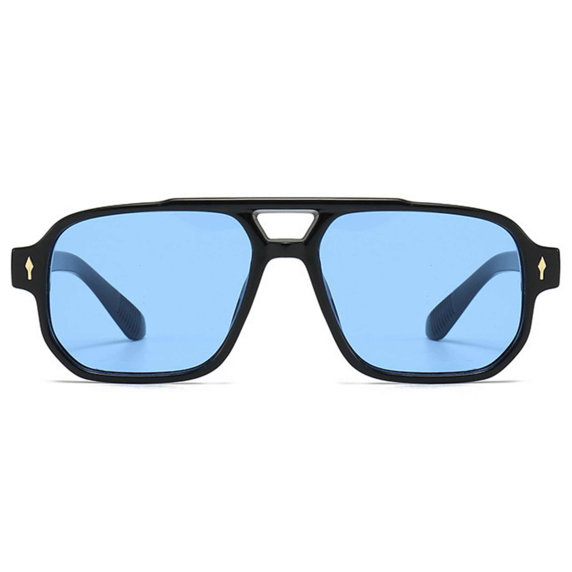 Bold Streetwear Oversized Sunglasses - Unisex Dark Lens Eyewear with UV Protection 9