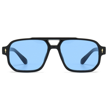 Bold Streetwear Oversized Sunglasses - Unisex Dark Lens Eyewear with UV Protection 9