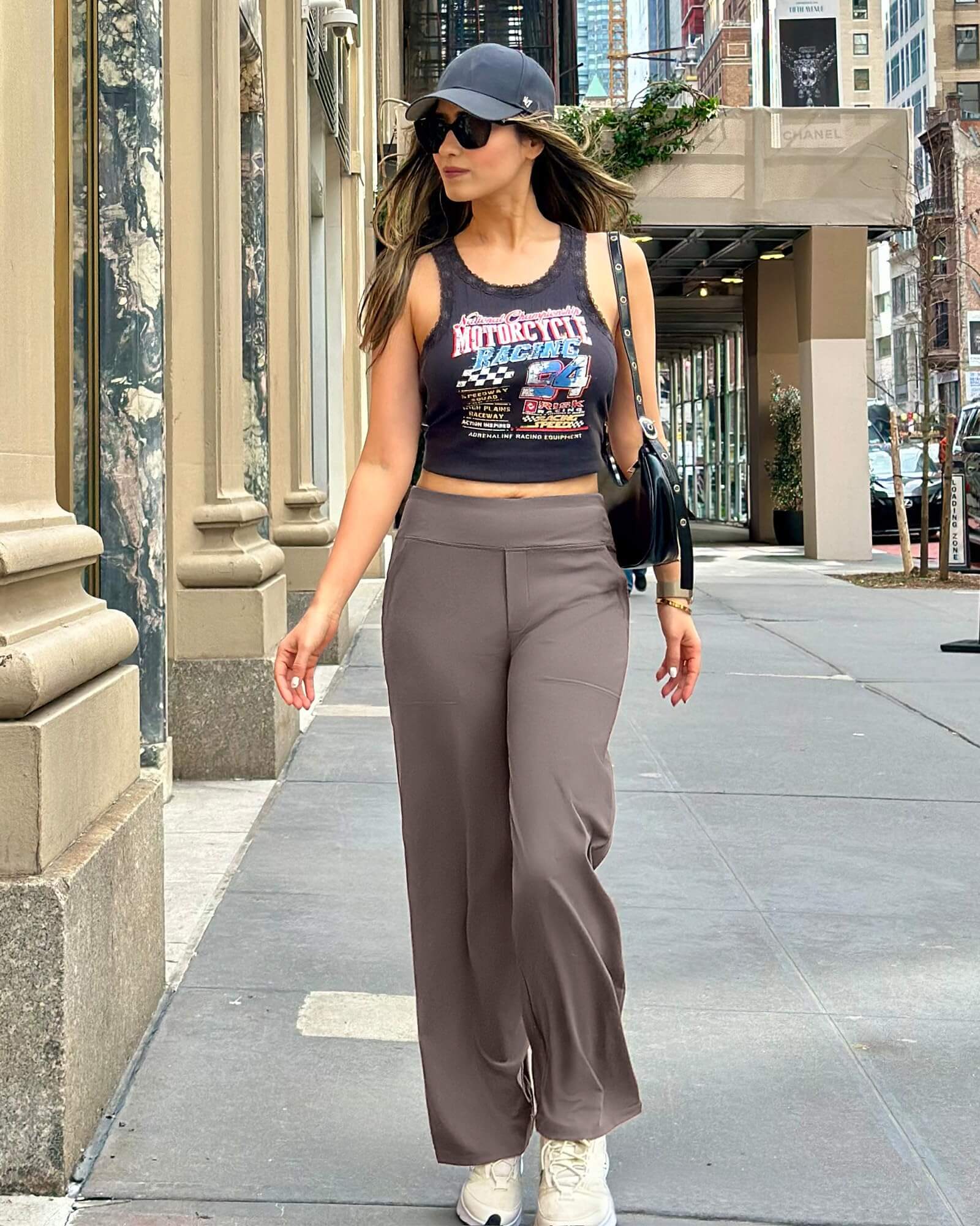 Madison | Vielseitige High-Waist-Hose mit weitem Bein