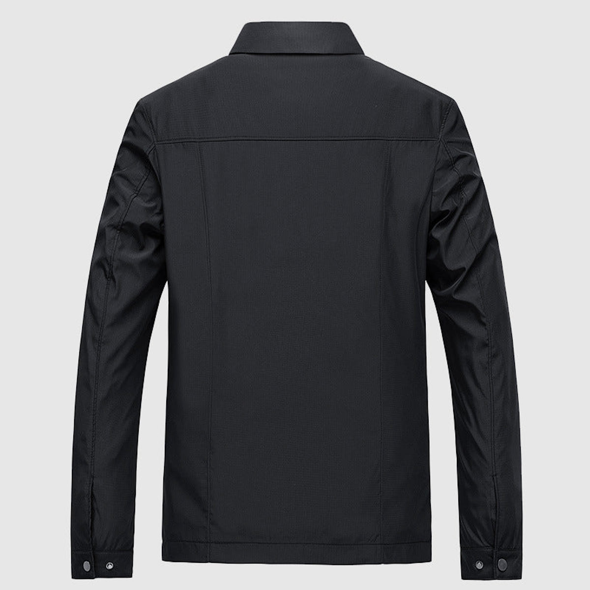 Business Fall Jacket Men Elegant Structured Design Lightweight Polyester 3