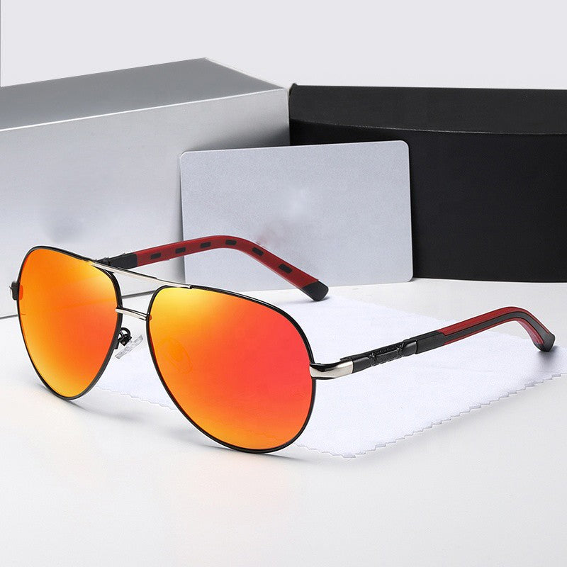 Caleb - Oversized Men's Sunglasses with Dark Tinted Lenses & UV Protection 5
