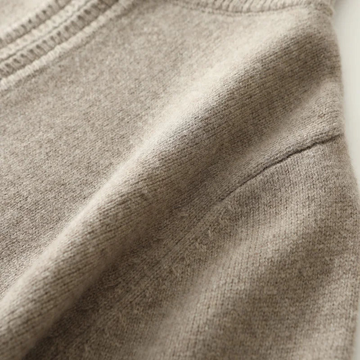 Cashmere Quarter Zip Sweater Women Soft Warm Luxe Style 2