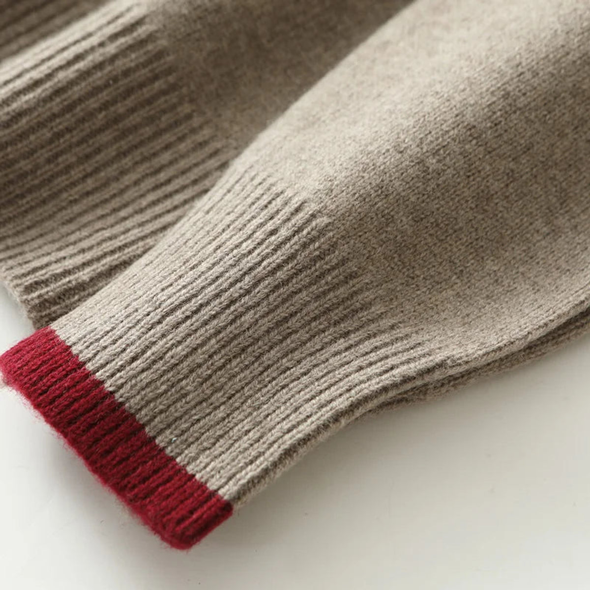 Cashmere Quarter Zip Sweater Women Soft Warm Luxe Style 5