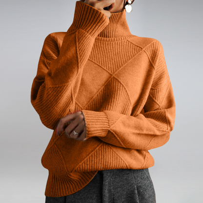 Cashmere Sweater Women Black Turtleneck Elegant Chic Soft 9