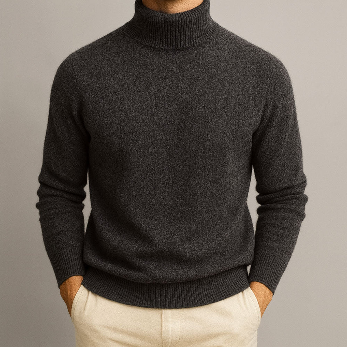 Cashmere Turtleneck Sweater Women Luxuriously Soft Tailored Fit 3