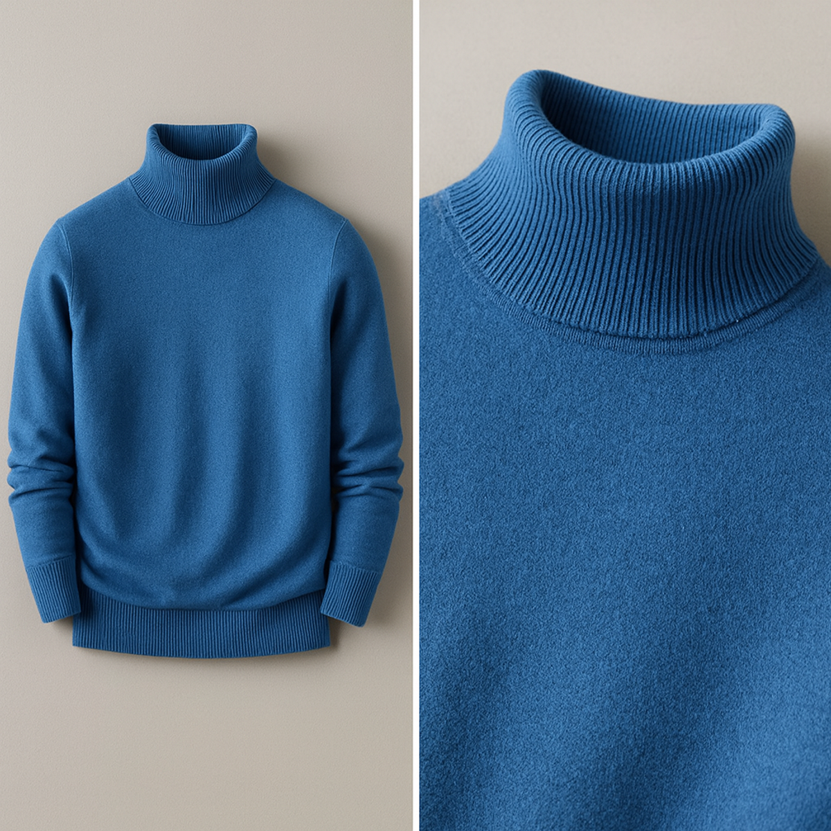 Cashmere Turtleneck Sweater Women Luxuriously Soft Tailored Fit 5