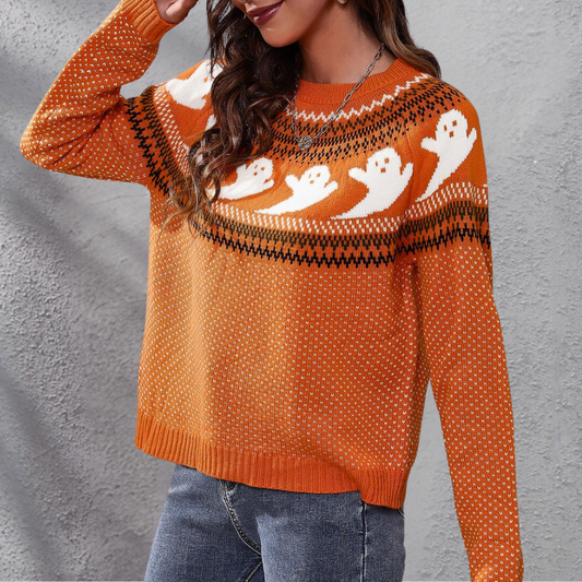 Casual Women's Sweater Elegant Versatile Comfort for Every Occasion 0